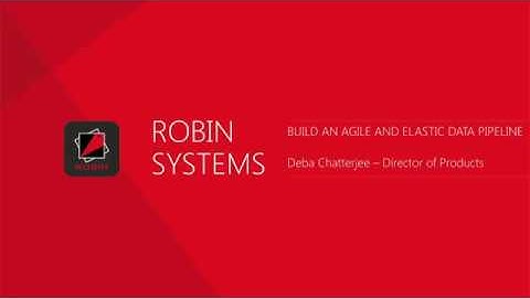 Build an Agile and Elastic Big Data Pipeline