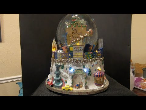 Ep. 14 - Snow Ball Fight - Snow Globe Repair - Replace water, cracked  globe and torn stopper 