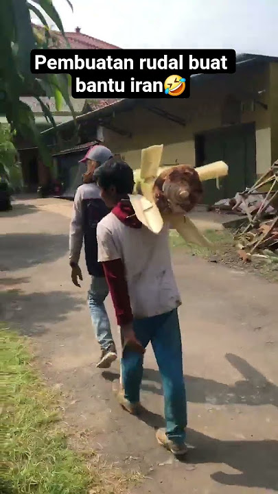 pembuatan rudal buat bantu iran 🤣 #memengakakkocak #ngakak #lucu #funny #comedy #komedi #reaction