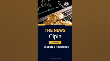 Cipla Share latest news today support RESISTANCE LEVELS