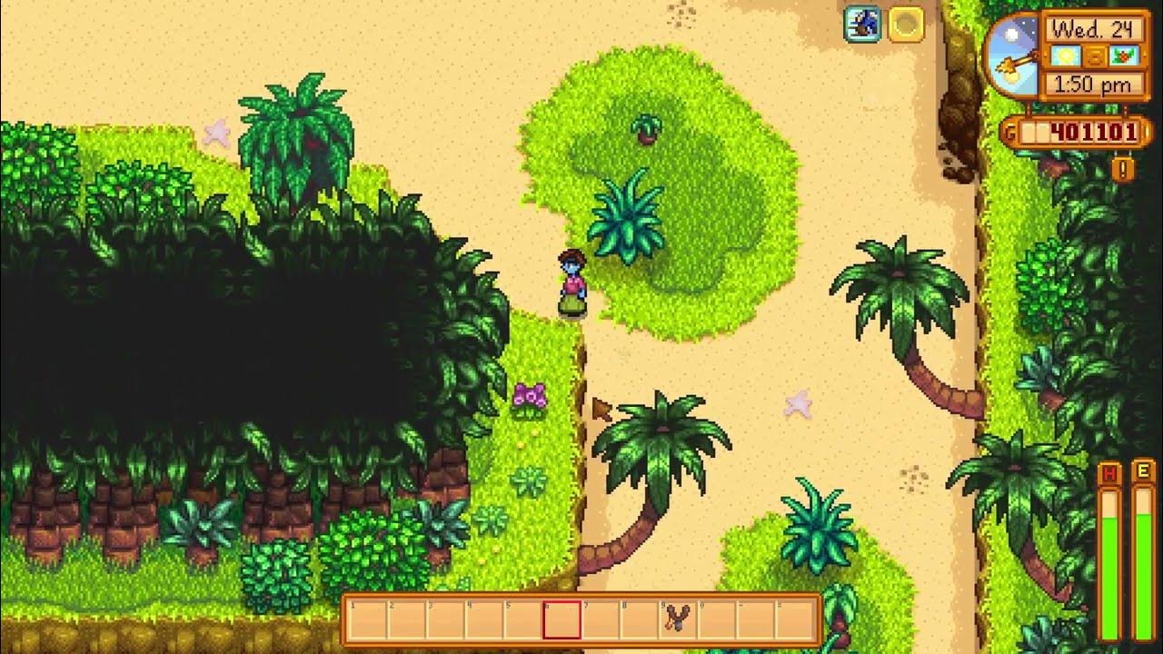 Where to use the Slingshot for a Golden Walnut Stardew Valley YouTube