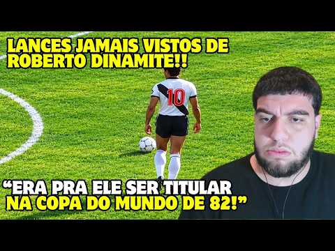 ROBERTO DINAMITE NO VASCO: ERA GOL, ERA ARTE, ERA ESPETÁCULO! REACT BLACK RJ - FUTEBOL BR!