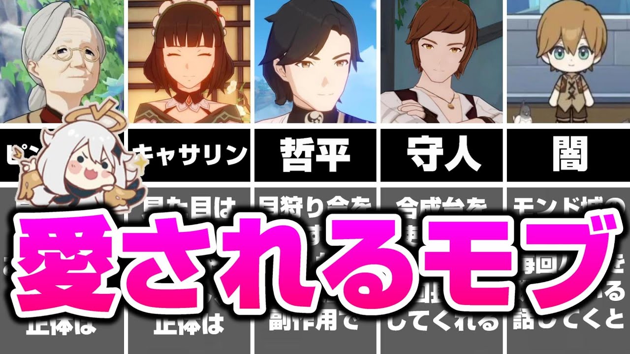 原神】多くの冒険者から愛されているモブキャラ6選！【Genshin impact 