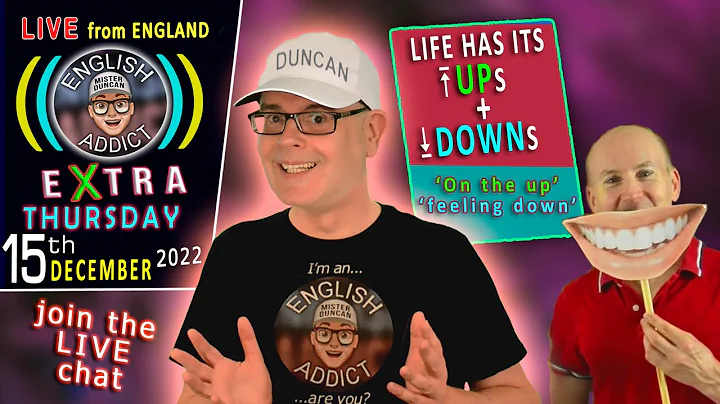 Don't be DOWN / We'll cheer you UP - English Addic...