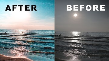 Teal & Orange Color grade in UNDER 1 MINUTE! (Photoshop/Lightroom)