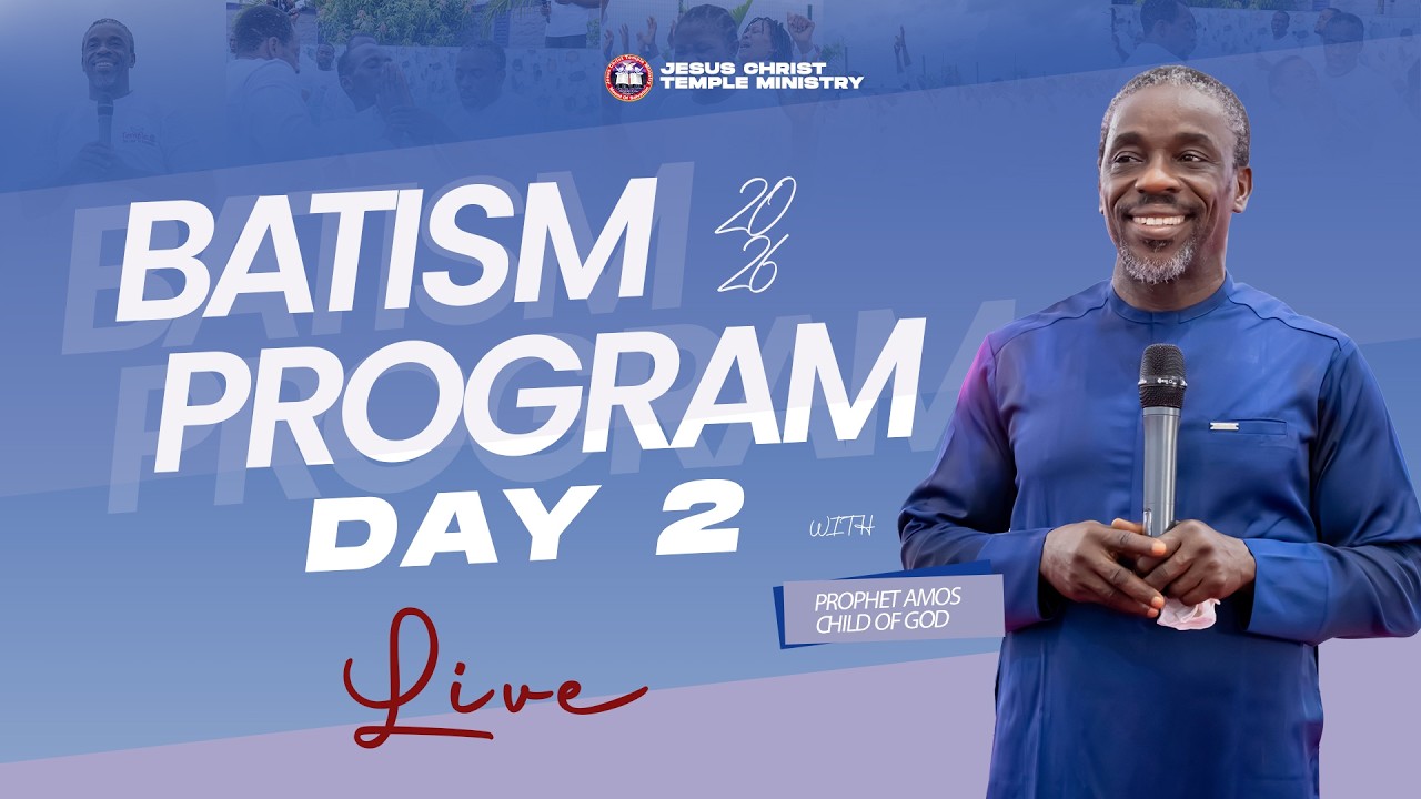 Baptism Program 2026 // 01-3-26 Baptism Program // Day 4