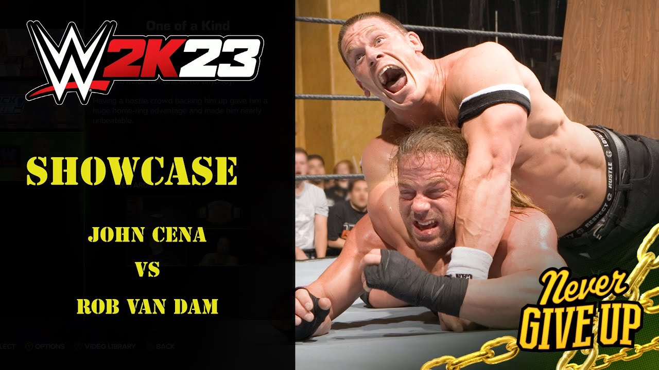 WWE 2K23 Showcase | John Cena vs RVD - YouTube