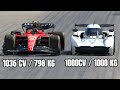 Ferrari F1 2023 vs McMurtry Spéirling - Monza GP