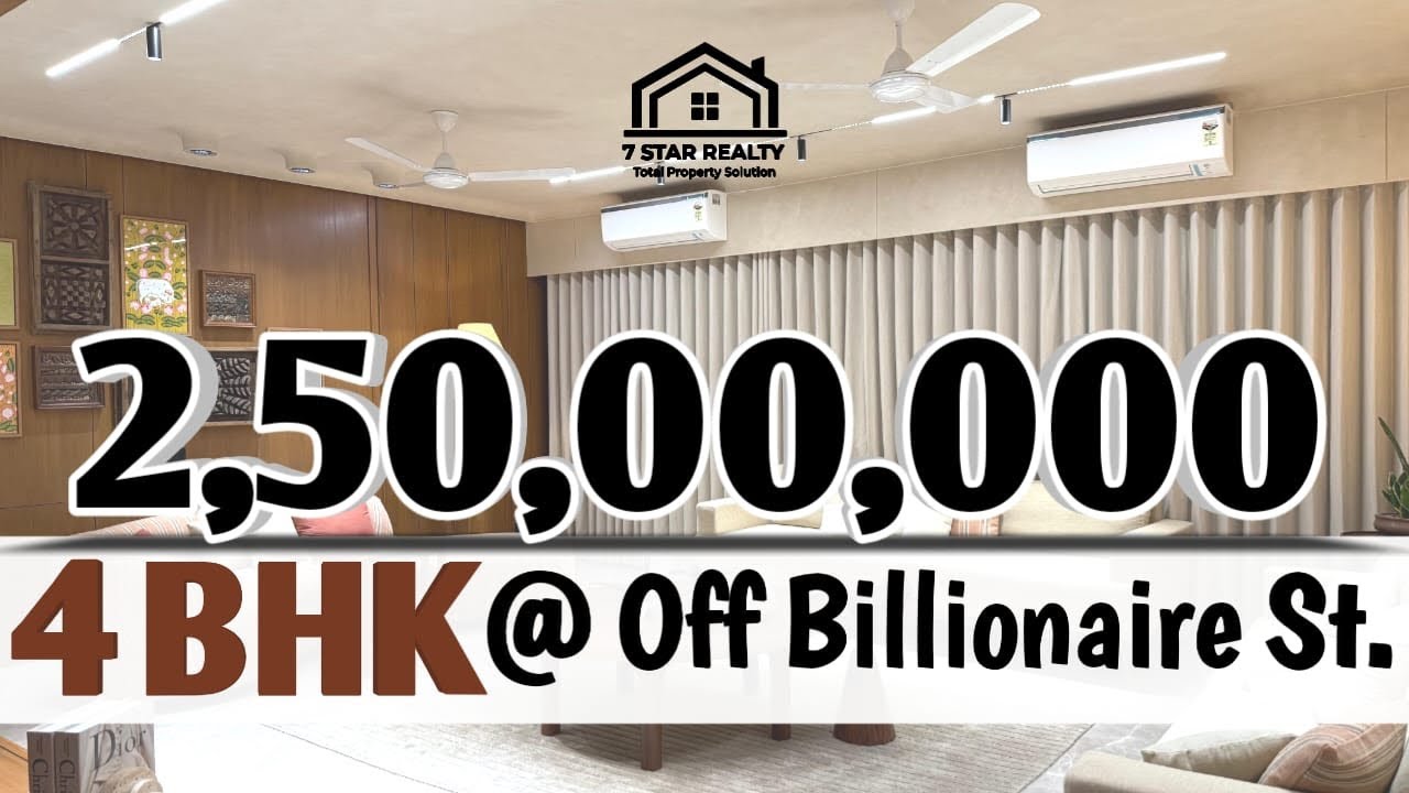 અમદાવાદ મા 4 BHK ના જોરદાર Flats | 📍Off Billionaire Street | Luxury Property