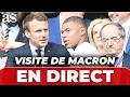EN DIRECT : Emmanuel MACRON visite l’Équipe de FRANCE à Clairefontaine avant la COUPE DU MONDE 2026