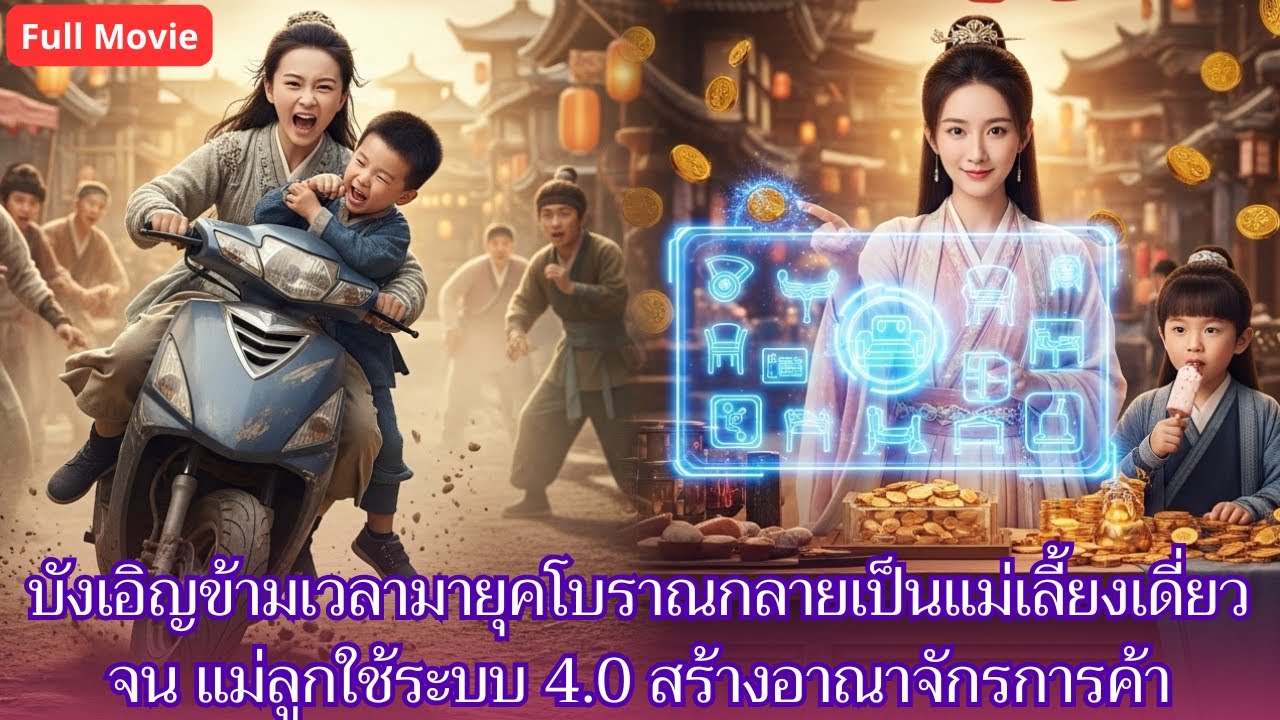 [ซีรีส์จีน] บังเอิญข้ามเวลามายุคโบราณกลายเป็นแม่เลี้ยงเดี่ยวจน แม่ลูกใช้ระบบ 4.0 สร้างอาณาจักรการค้า