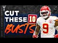 It&#39;s Time to Cut These 10 Players | Busts for Week 6 and Beyond (2022 Fantasy Football)
