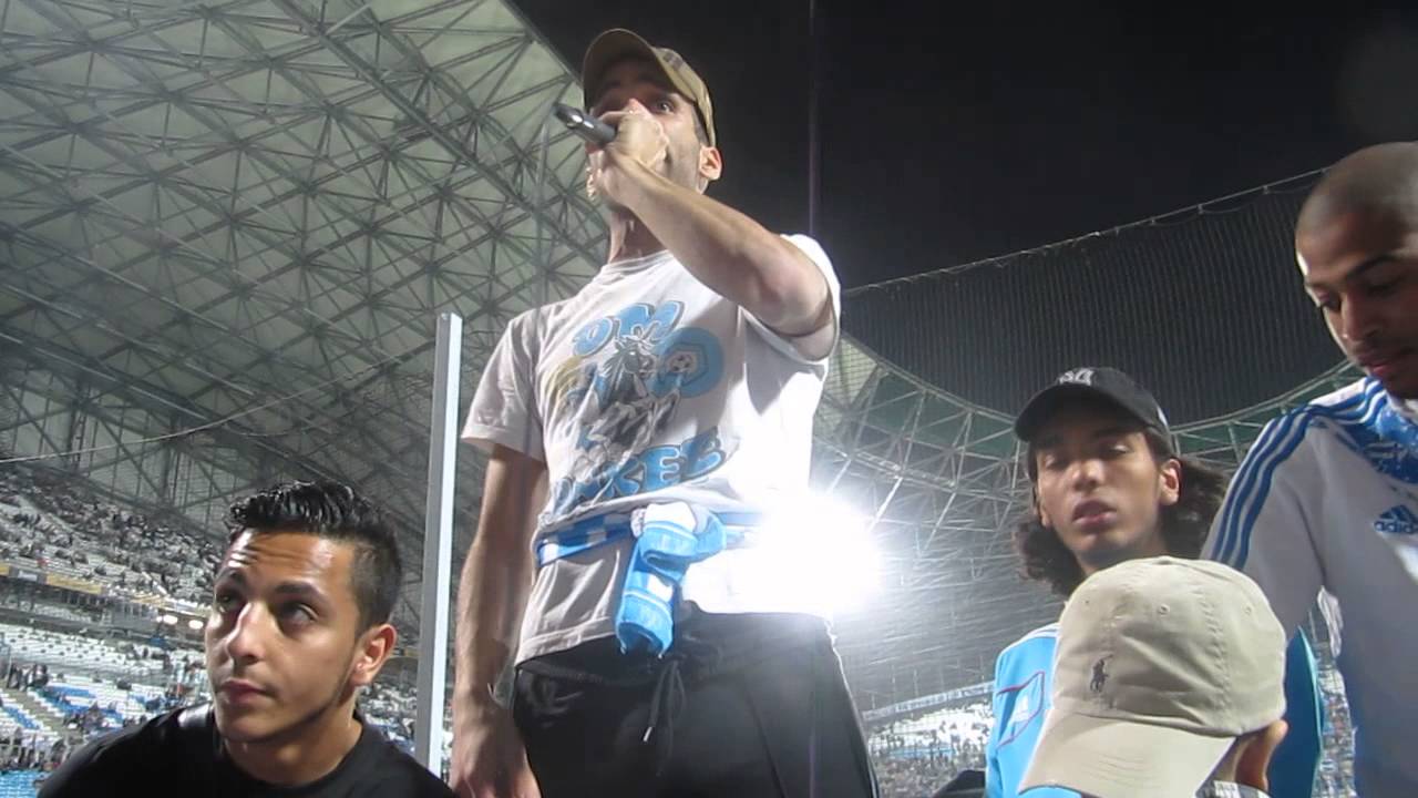 Discours d'avant match lors de OM - PSG!