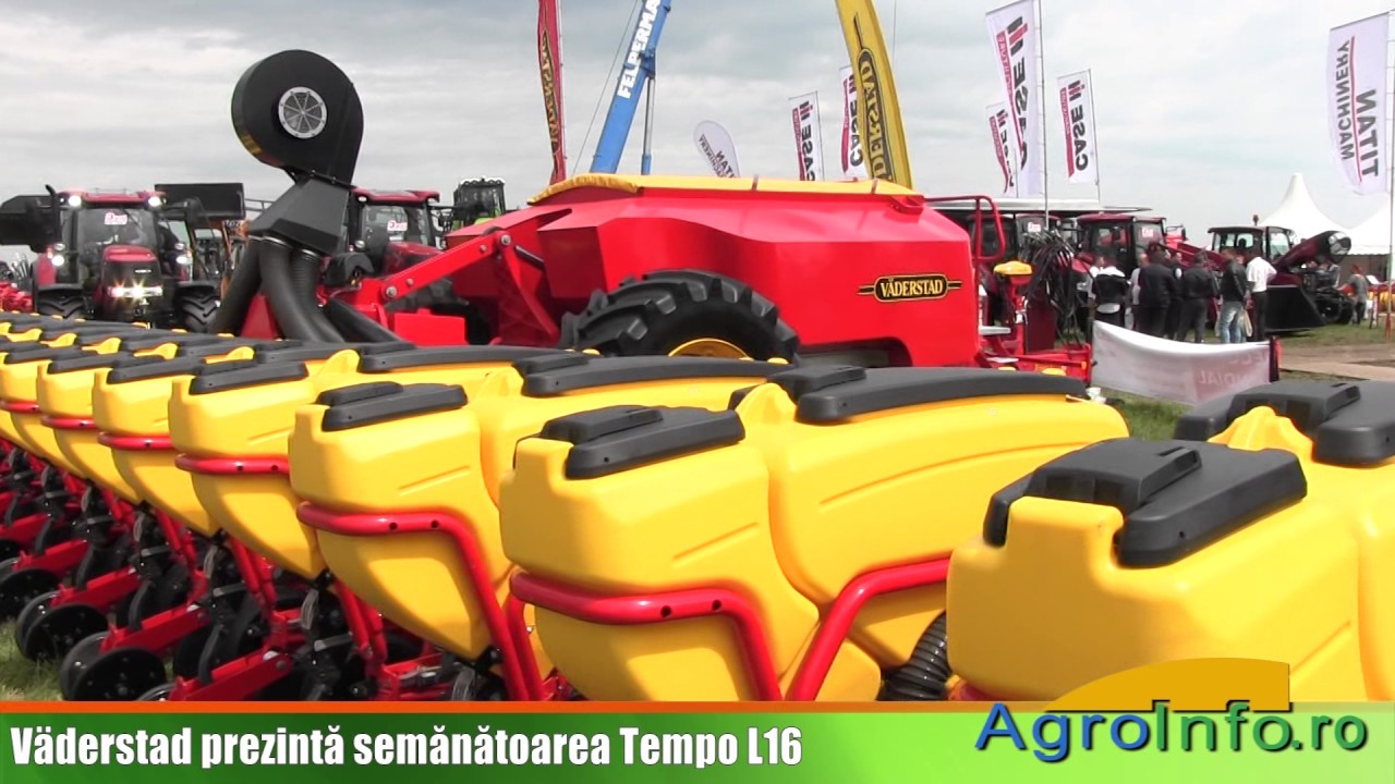 Väderstad prezintă semănătoarea Tempo L16