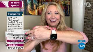 Fitbit Versa 2 Health   Fitness Mist Smartwatch with Sma... screenshot 5