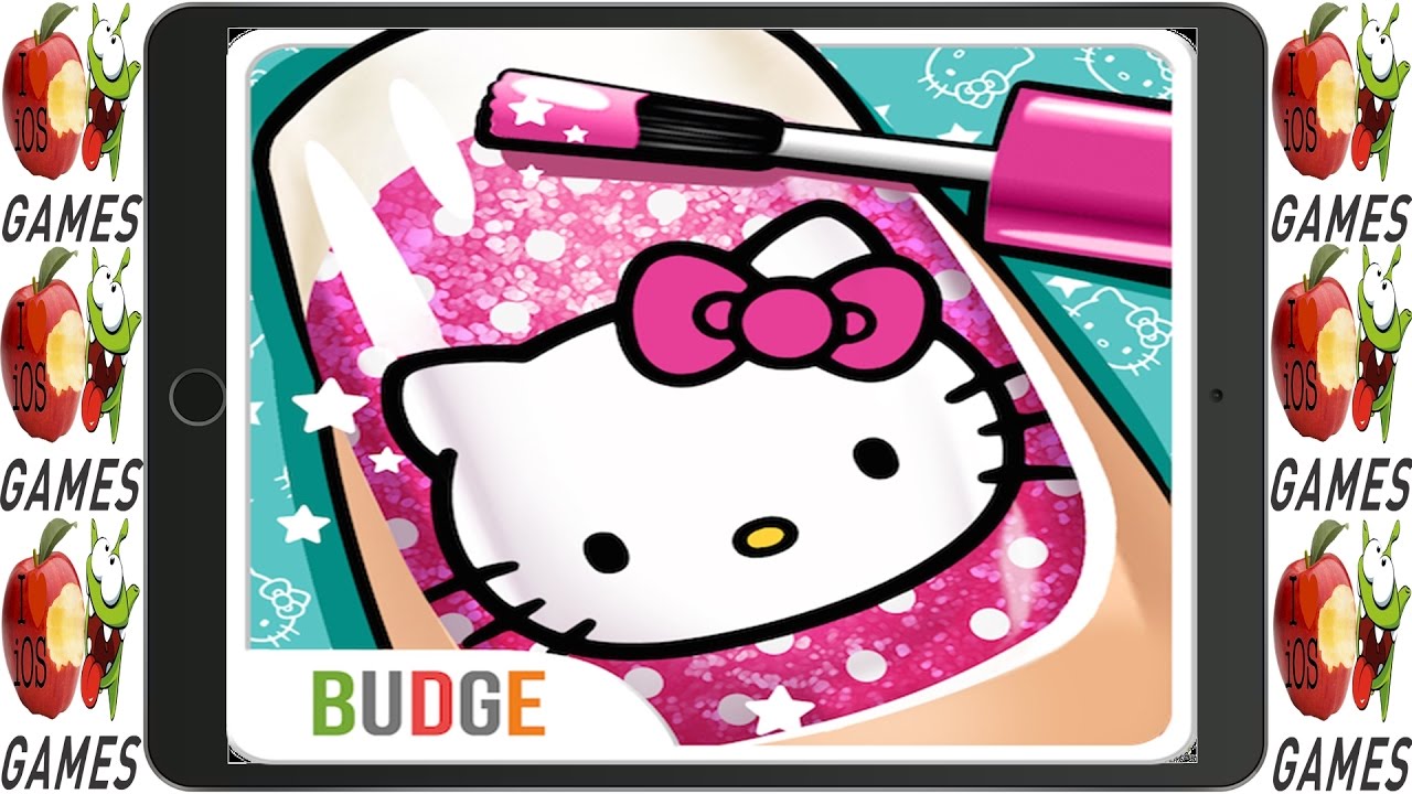 Hello Kitty Nail Salon Fun Game for Kids & Families 