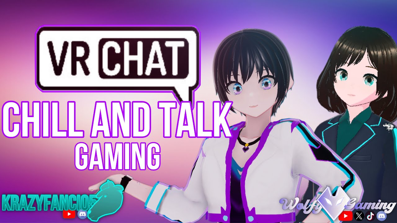 Talking and chilling in VRChat and play some games w/ Friends - YouTube