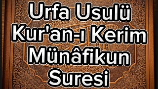 Münafikun Suresi