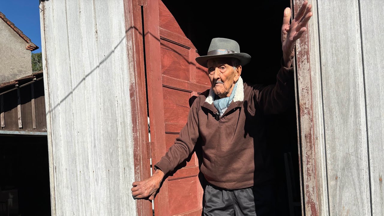 É DE NÃO ACREDITAR 103 ANOS DE VIDA NA ROÇA- ATALIBIO CARAÁ RS