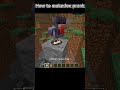 fox prank in minecraft