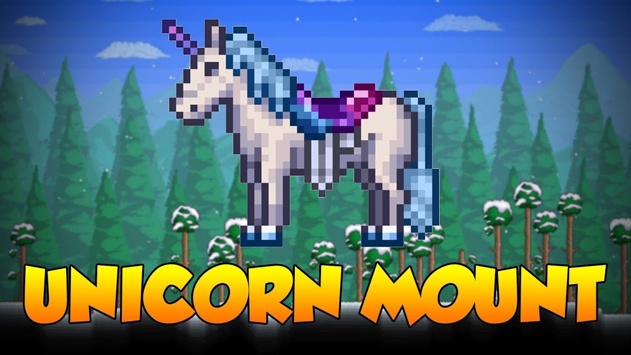 Featured image of post Terraria Unicorn 17 10 2020 unicorn horn is a hardmode crafting material dropped by unicorns in the hallow with a 100 chance