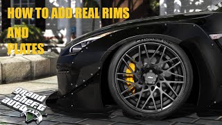 How to Add Real Alloys & Plates | GTA V Modding