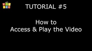 Video Tutorial # 5 Accessing the ordered Video Stream and paperwork