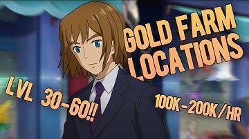 Ni No Kuni Gold Farm Locations (Level 30-60)