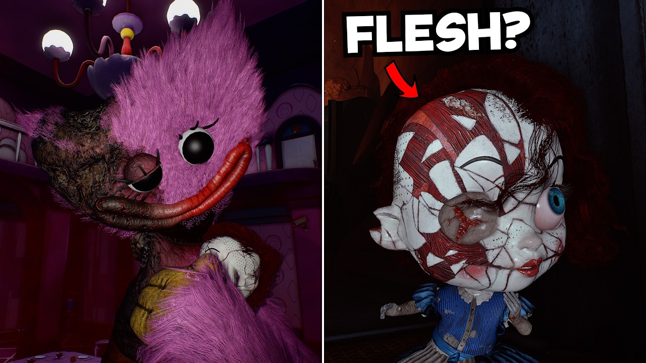 Analyzing Poppy & Kissy Missy Up Close (Poppy Playtime: Chapter 5)