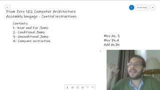 37 - Assembly Instructions   Jump and Compare instructions