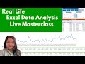Excel Data Analysis Live Masterclass