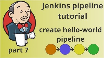 Create Jenkins pipeline, part 7 | Create hello-world pipeline | tutorial