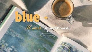 [ 1 hour] Kamal. - blue (mood board)