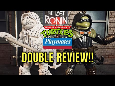 Playmates TMNT LAST RONIN - DOUBLE REVIEW!! ( regular and chase )