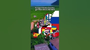Europe if Every Country got their Ethnic Borders | Aegean Mapping
