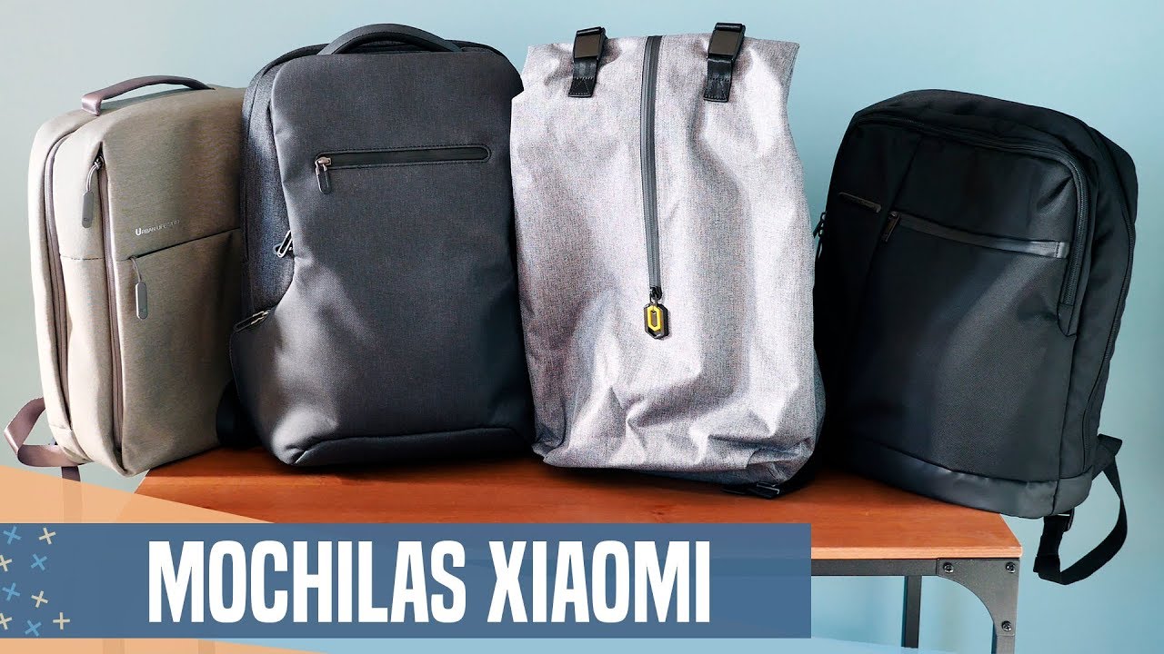 Repasamos las mochilas que Xiaomi vende en España para ver cuál te puede  interesar más