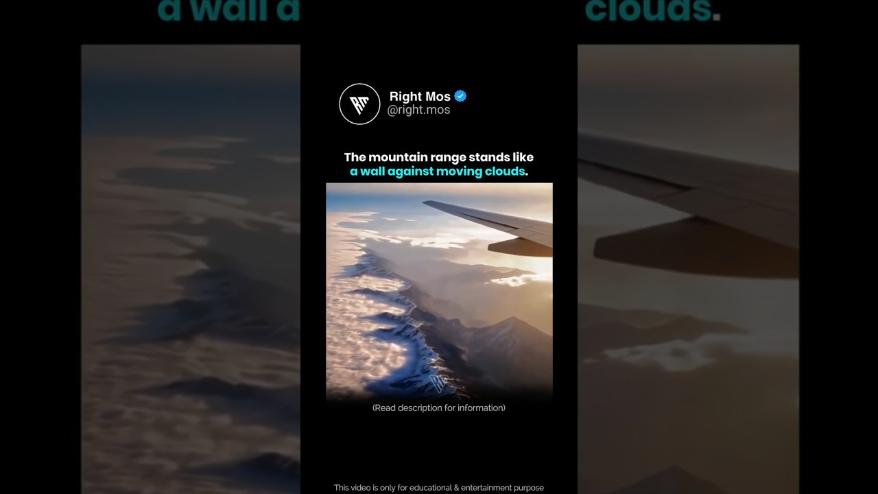 Nature’s Barrier 🤯☁️