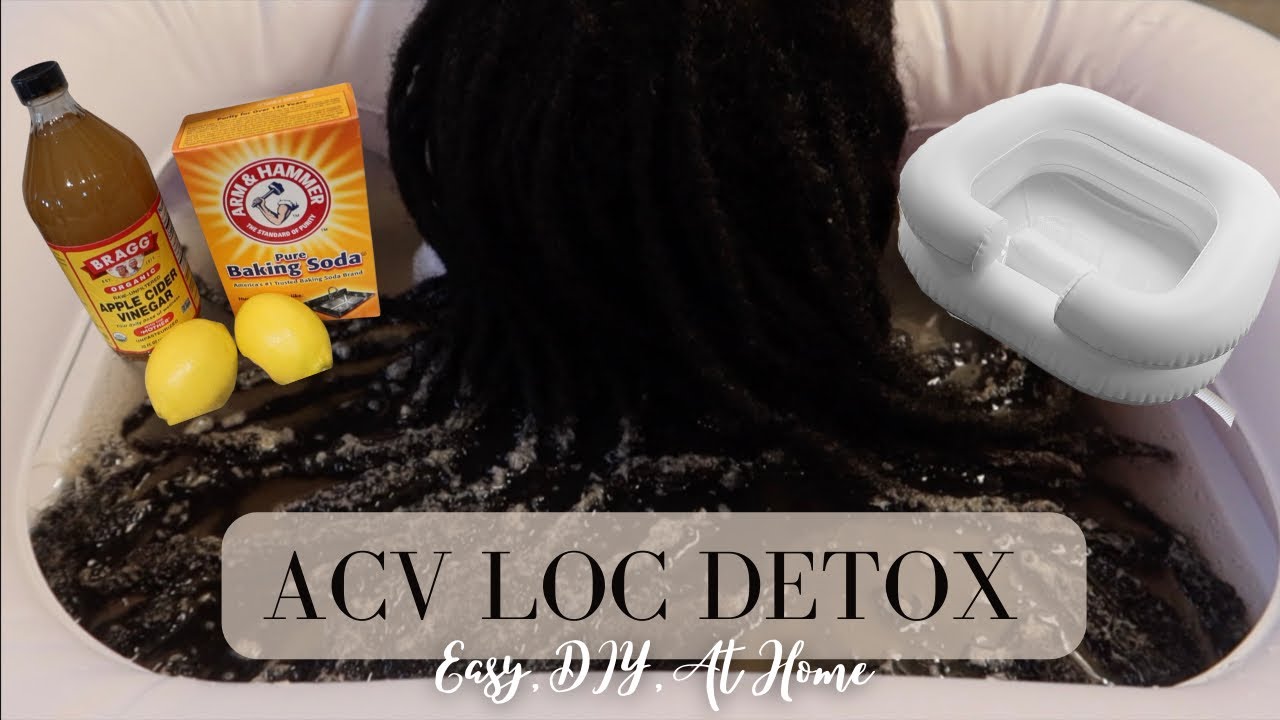 HOW TO LOC DETOX ACV RINSE ON LOCS Simply Kee Samone🌻 YouTube