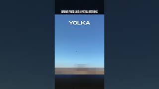The Yolka is a Russian portable interceptor drone designed to counter small enemy drone #military