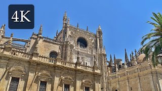 4K UHD Seville Cathedral 🇪🇸 Andalusia, Spain 🌴 Walking Tour