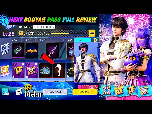 Next Booyah Pass Free Fire 🤯🥳😱| June Booyah Pass Free Fire | July Booyah Pass Free Fire 2024 class=