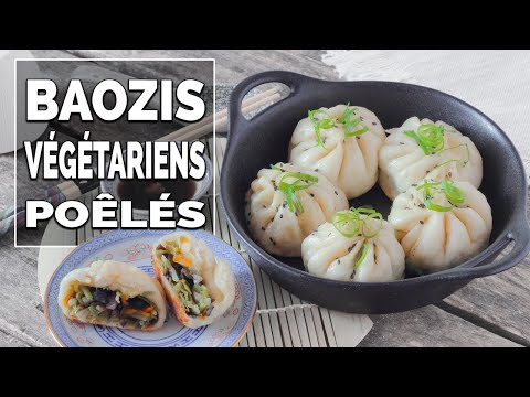 Baozis végetariens poêlés - Le Riz Jaune