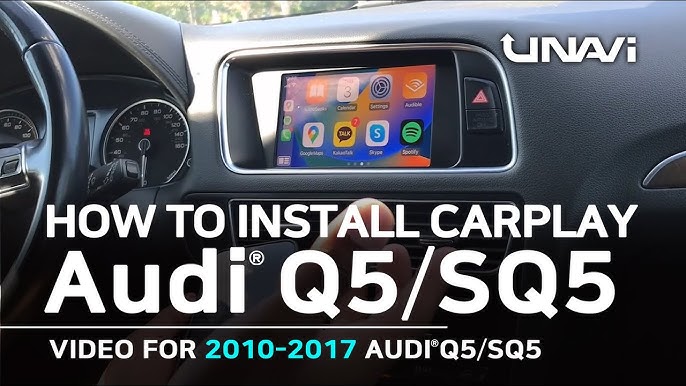 Autoradio Apple Carplay pour Audi A4 