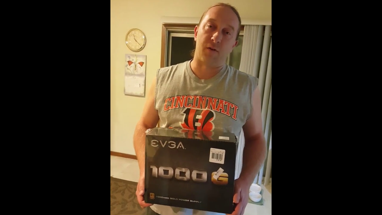 1000 watt power supply for mining rig unboxed.