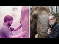 Herzerwärmend: Elefant erkennt Pfleger nach 30 Jahren wieder