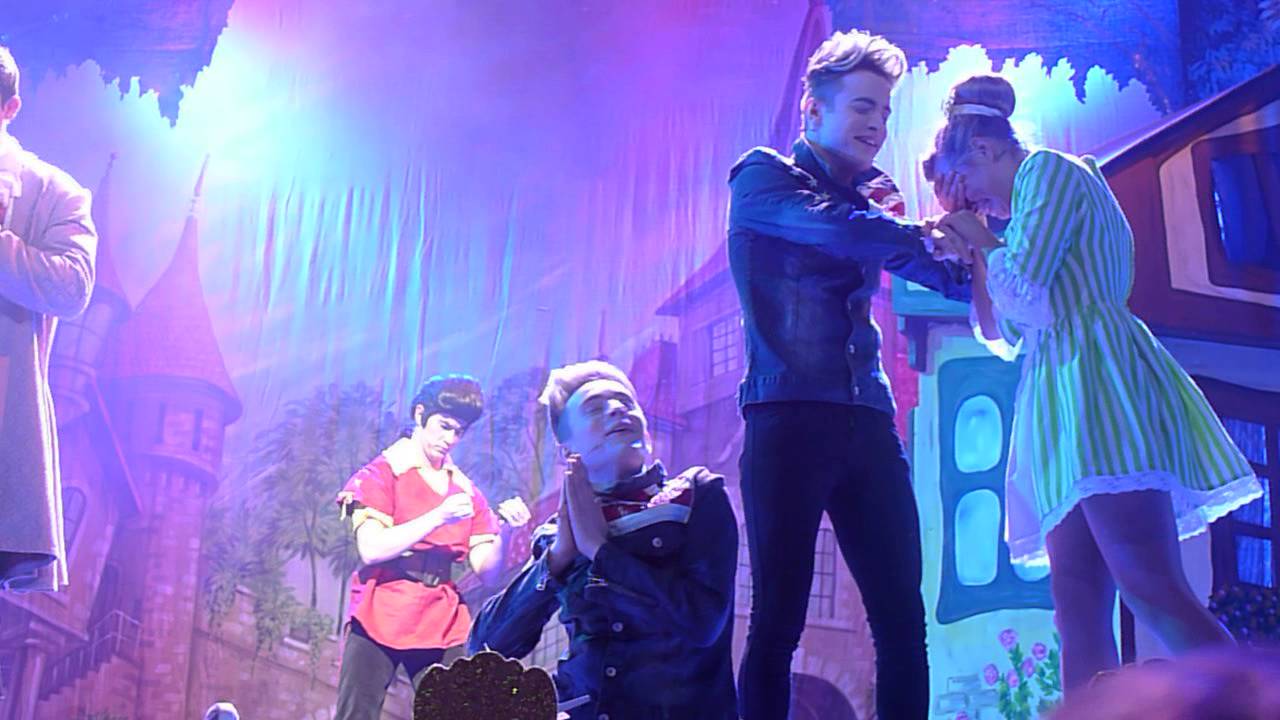 'Chase scene + Marry Me' Jedward and the Beast Saturday 21st evening show