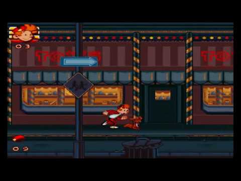 Spirou - The Street Level Gameplay (Level 1) [SNES]