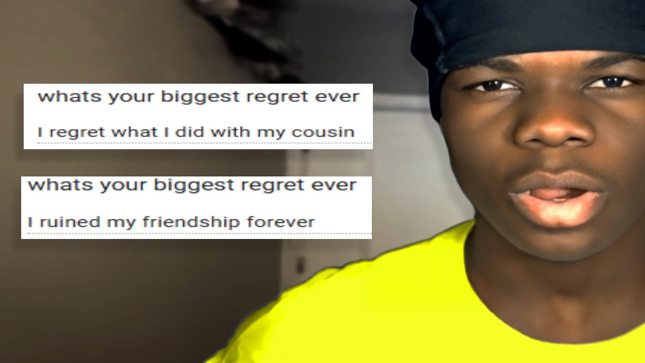 I Asked My Viewers Their Biggest Regret… This Got Dark - YouTube