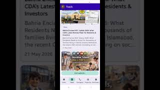 Bahria Enclave Islamabad Community Mobile Application