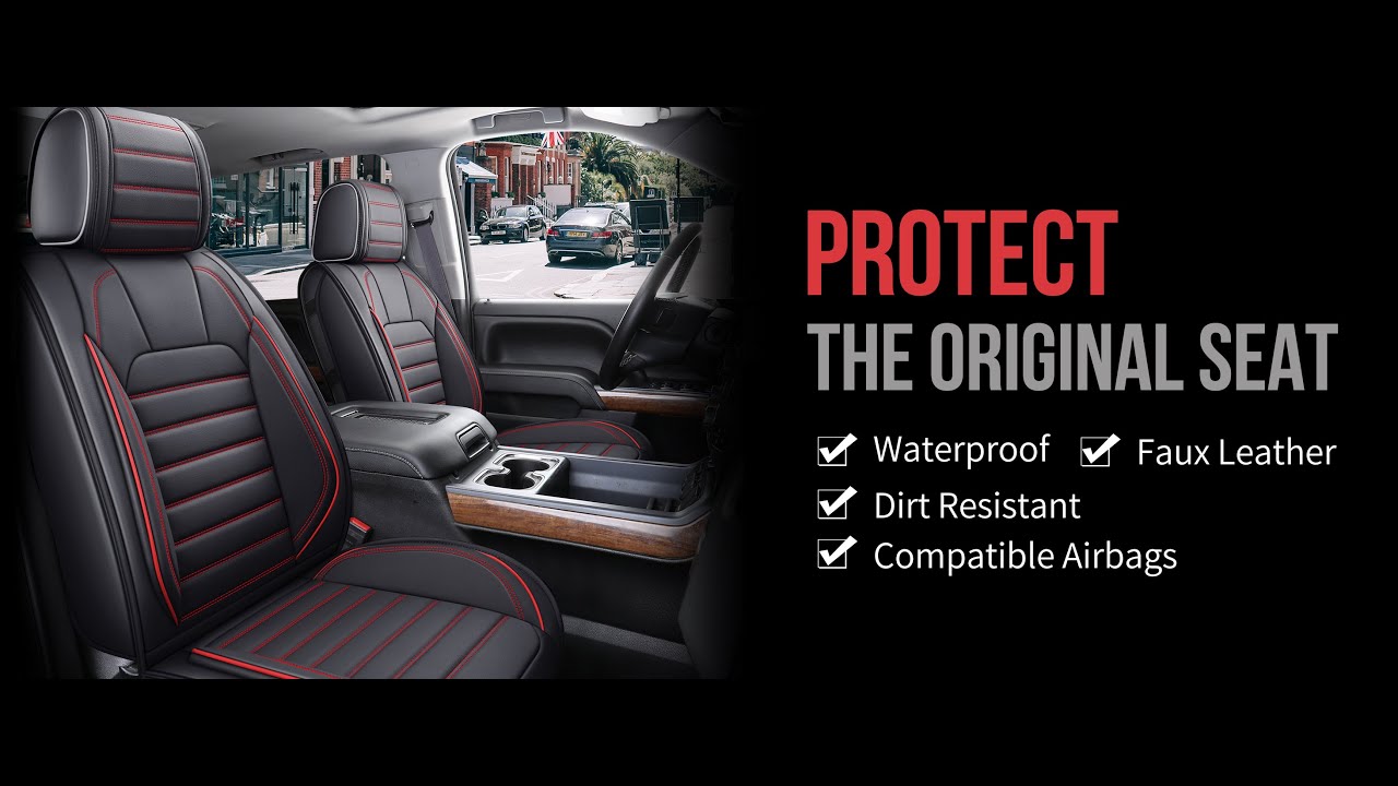 How to Install the YIERTAI Silverado Seat Covers? YouTube